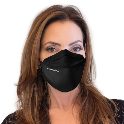 Made in USA Multiuse, KF94 Extremely Breathable ASTM Level 3 with Electro-spun Nanofibers "Aclara Layer" - Pack of 5 Adult Masks